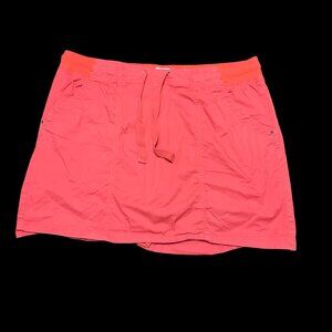 👗5/$25 - Orange Skort w/ Waist Tie